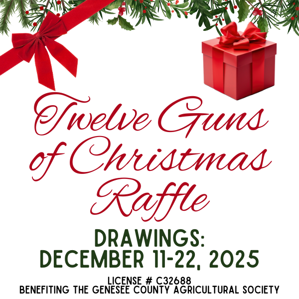 Twelve Guns of Christmas Raffle - December 11-22, 2025