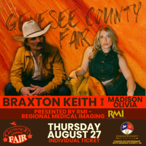 Concert: Braxton Keith wsg. Madison Olivia