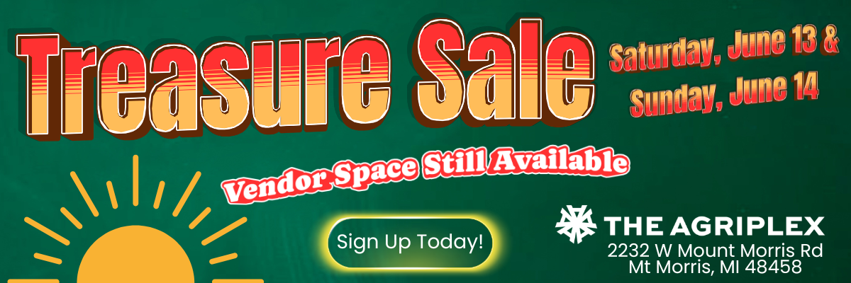 Treasure Sale - June 13 & 14, 2026 - The Agriplex